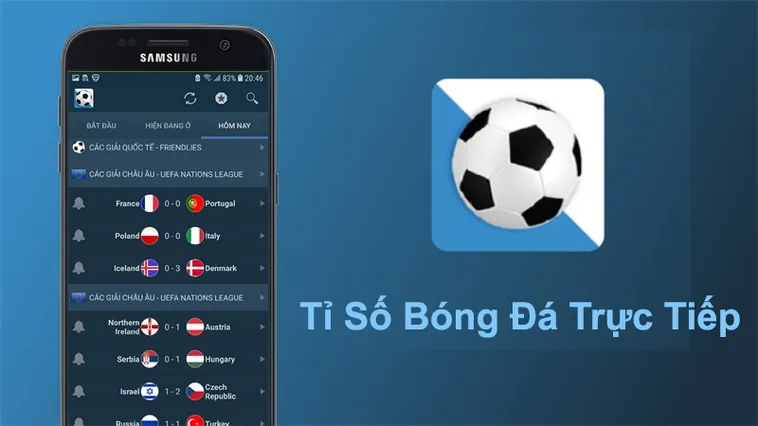 Cập Nhật Tỷ Số Bóng Đá Trực Tuyến Nhanh Nhất Chuyên Nghiệp Hàng Đầu Hiện Nay